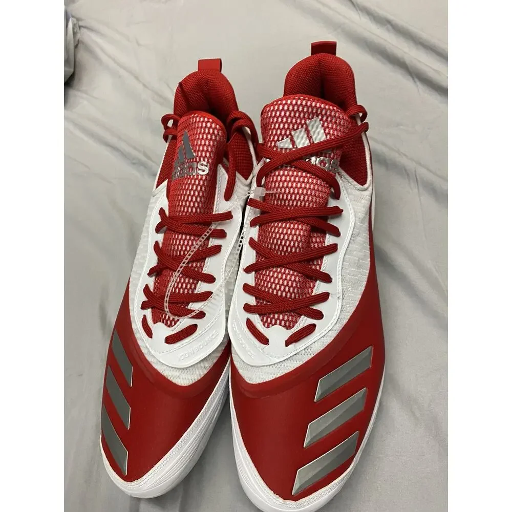 New Adidas Icon V Bounce ICED Metal Baseball Cleats Mens Sz 17 EE4130
